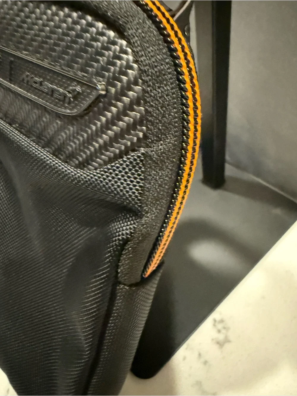 Tumi Gray Men's Compact Crossbody Pouch